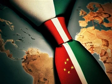 Rozplétání globální cesty krkem: Itálie do Číny