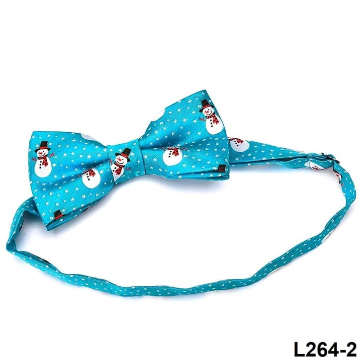 Winter Wonderland Snowman Bow Tie