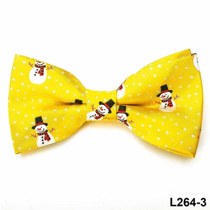 Winter Wonderland Snowman Bow Tie